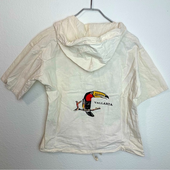 *VINTAGE* MIRO 100% Cotton Puerto Vallarta Toucan Hoodie & Pant Vacation Set - Picture 2 of 9